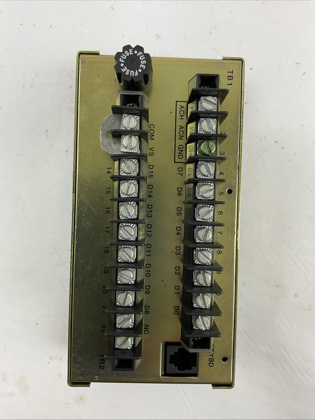 ALLEN BRADLEY 2706-C21J8A1 SER D REV B DATALINER DISPLAY 110/120VAC