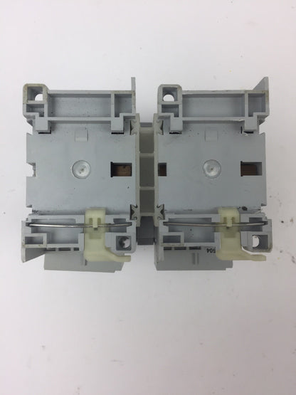 ALLEN BRADLEY 104-C09UDJ22 REVERSING CONTACTOR 2 100-S & 2 100-FSD250 COIL 24VDC