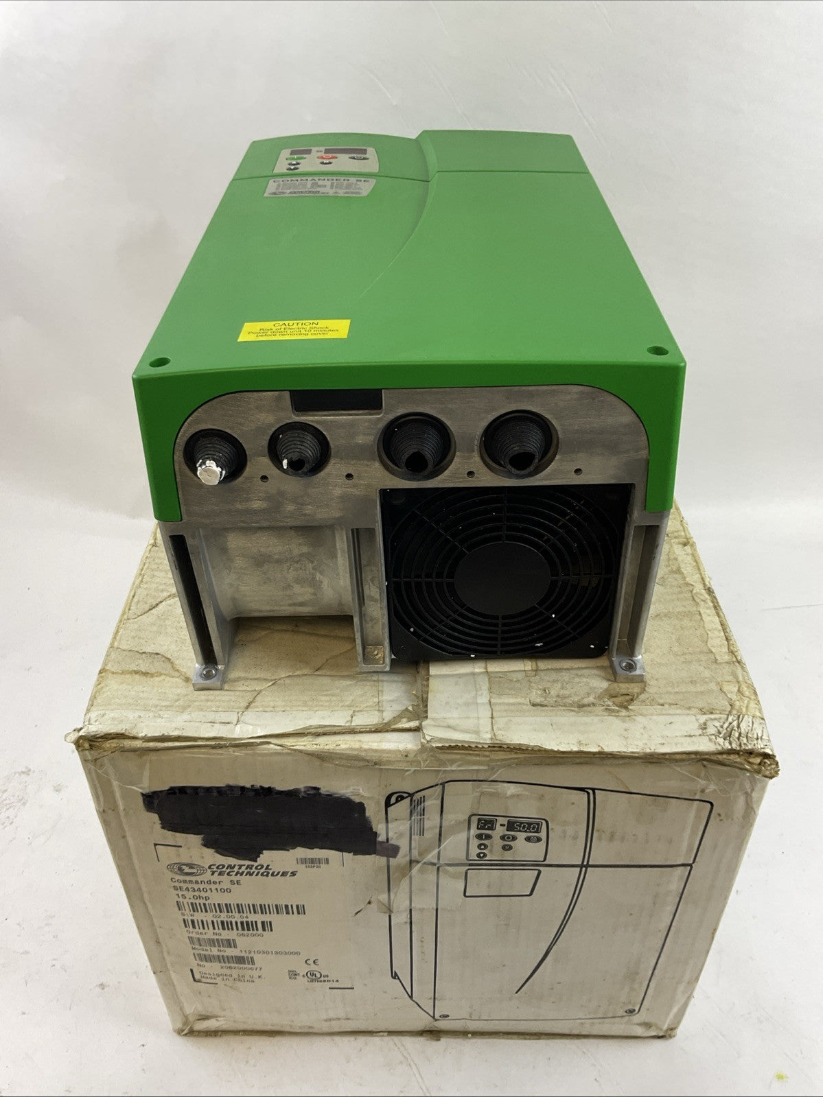 CONTROL TECHNIQUES SE 43401100 SE 16 T INVERTER DRIVE 15.0HP 380-480VAC 23.0A
