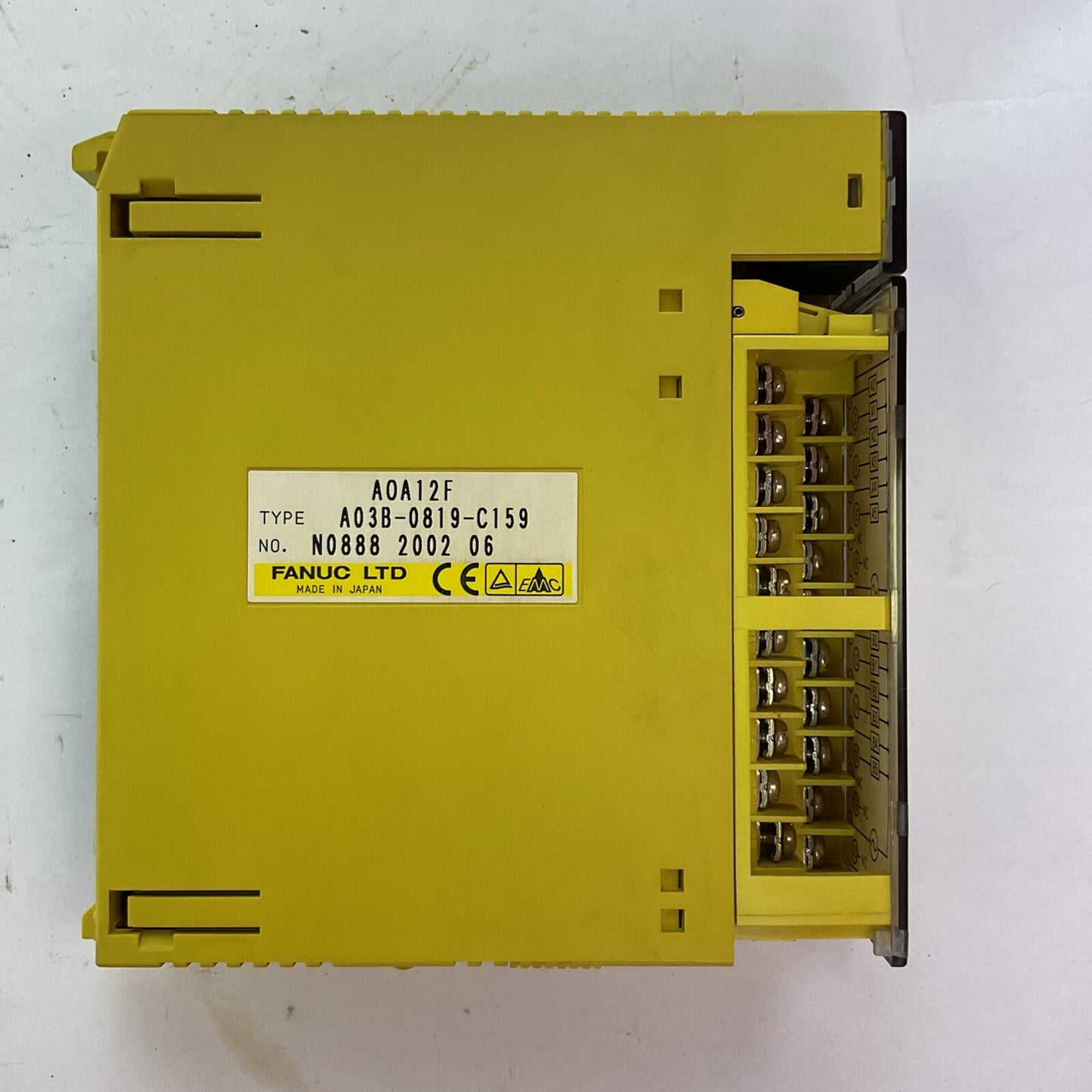 FANUC A03B-0819-C159 OUTPUT MODULE AOA12F
