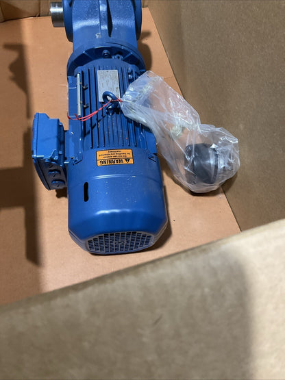 SEW-EURODRIVE KH77B DRN100L4/BE5HR GEARMOTOR rpm 1758/57 V230/460 YY/Y HZ 60