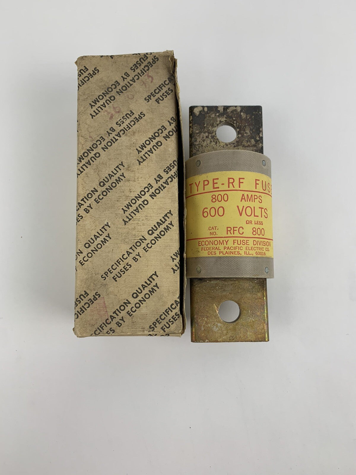 Economy Fuse RFC800 800A 600V Type-RF Fuse