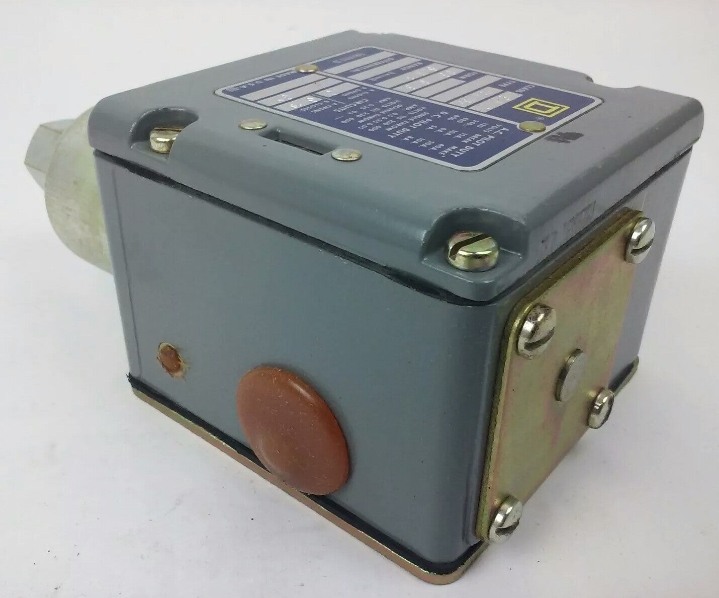 SQUARE D 9012 ACW5-S35 SERIES B, PRESSURE SWITCH, SET 6-10 PSI, 9012 ACW, 600V