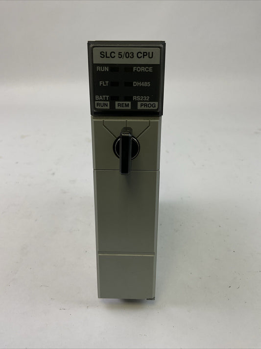 ALLEN BRADLEY 1747-L532 SER E PROC REV 8 SLC500 PROCESSOR 1747-OS302 SER C FRN 5