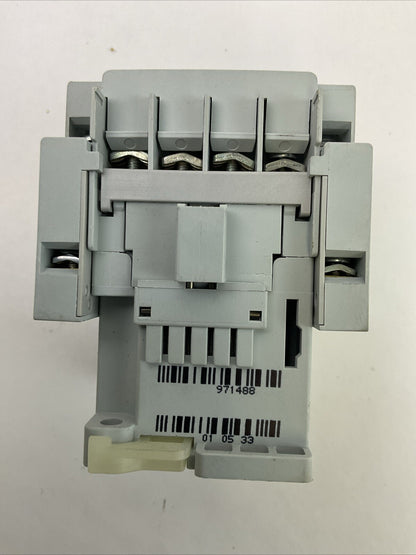 ALLEN BRADLEY 100-C16*10 SER B 600VAC 30AMP 3PH 15HP CONTACTOR COIL 120V 100-S