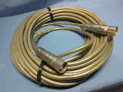CONINVERS 7-PIN MALE TO FEMALE - 50-FOOT (?) BRAIDED COVERED HELUKABEL Y-CY-JZ