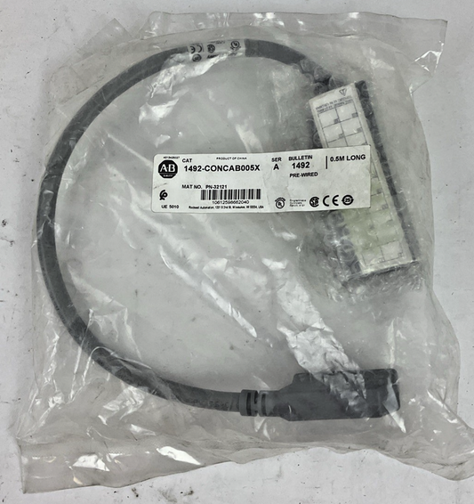 ALLEN BRADLEY 1492-CONCAB005X CONVERSION CABLE SER.A 0.5M