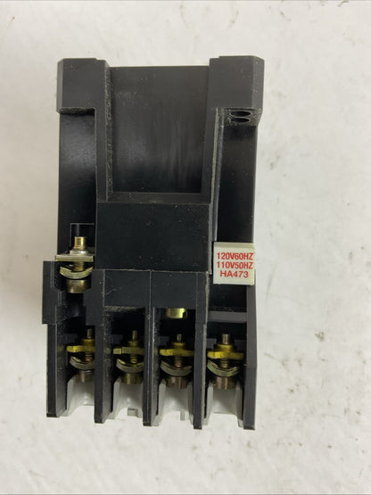 ALLEN BRADLEY 700-F310A1 SER C CONTACTOR HA473 COIL 120V 60HZ 110V 50HZ