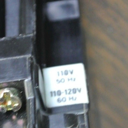 TELEMECANIQUE CA2DN1229FA60 CONTROL RELAY / AUX. CONTACTOR - 110-120V COIL