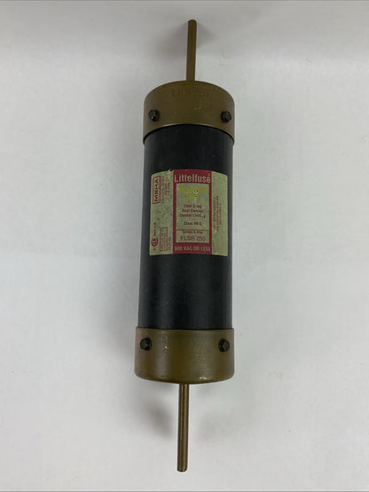 LITTELFUSE FLSR250 SLO BLO FUSE TIME DELAY DUAL ELEMENT CLASS RK-5 600VAC 250AMP