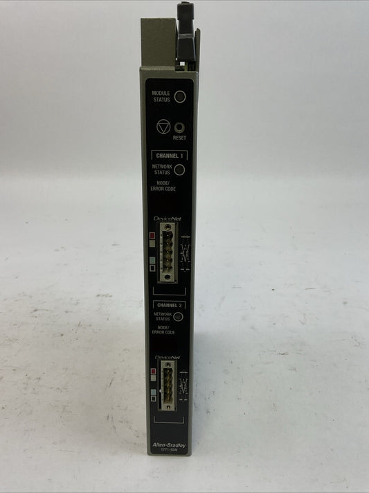 ALLEN BRADLEY 1771-SDN SER B REV H01 DEVICENET SCANNER MODULE FIRMWARE REV K