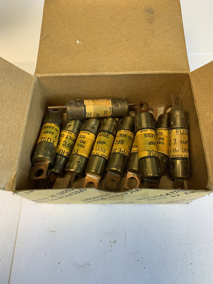 Economy Fuse RFC7 7A 600V Fuse "Lot of 10"