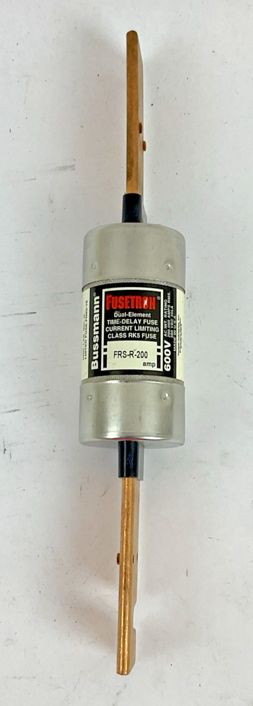 BUSS FRS-R-200 TIME DELAY FUSE 200A 600V 300VDC 20KA RK5