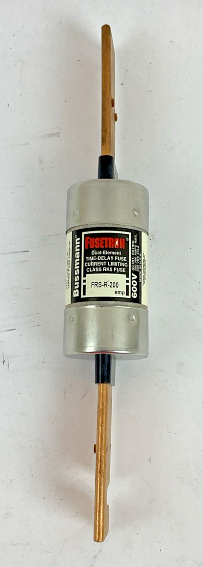 BUSS FRS-R-200 TIME DELAY FUSE 200A 600V 300VDC 20KA RK5