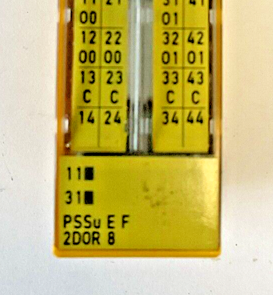PILZ PSSU E F 2DO5 CARRIER MODULE 240VAC ****LOTOF4****