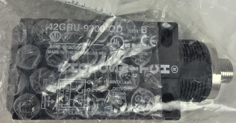 ALLEN BRADLEY 42GRU-9200-QD PHOTOSWITCH 10-30VDC SER.B