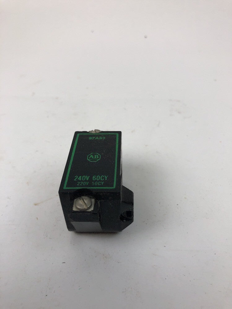 ALLEN BRADLEY 87A83 COIL 240V 60HZ 220V 50HZ