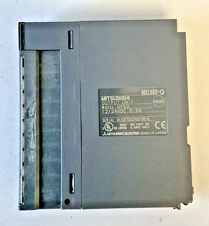 MITSUBISHI QY50 OUTPUT UNIT 12/24VDC 0.5A