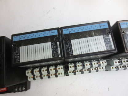 FANUC IC670PBI001-EG PROFIBUS DP + IC670MDL730K + IC670MDL640L + IC670CHS002F