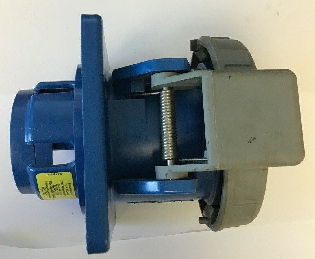HUBBELL 560R9W 60A 120/208VAC PIN&SLEEVE RECEPTACLE 4POLE 5WIRE GRND.