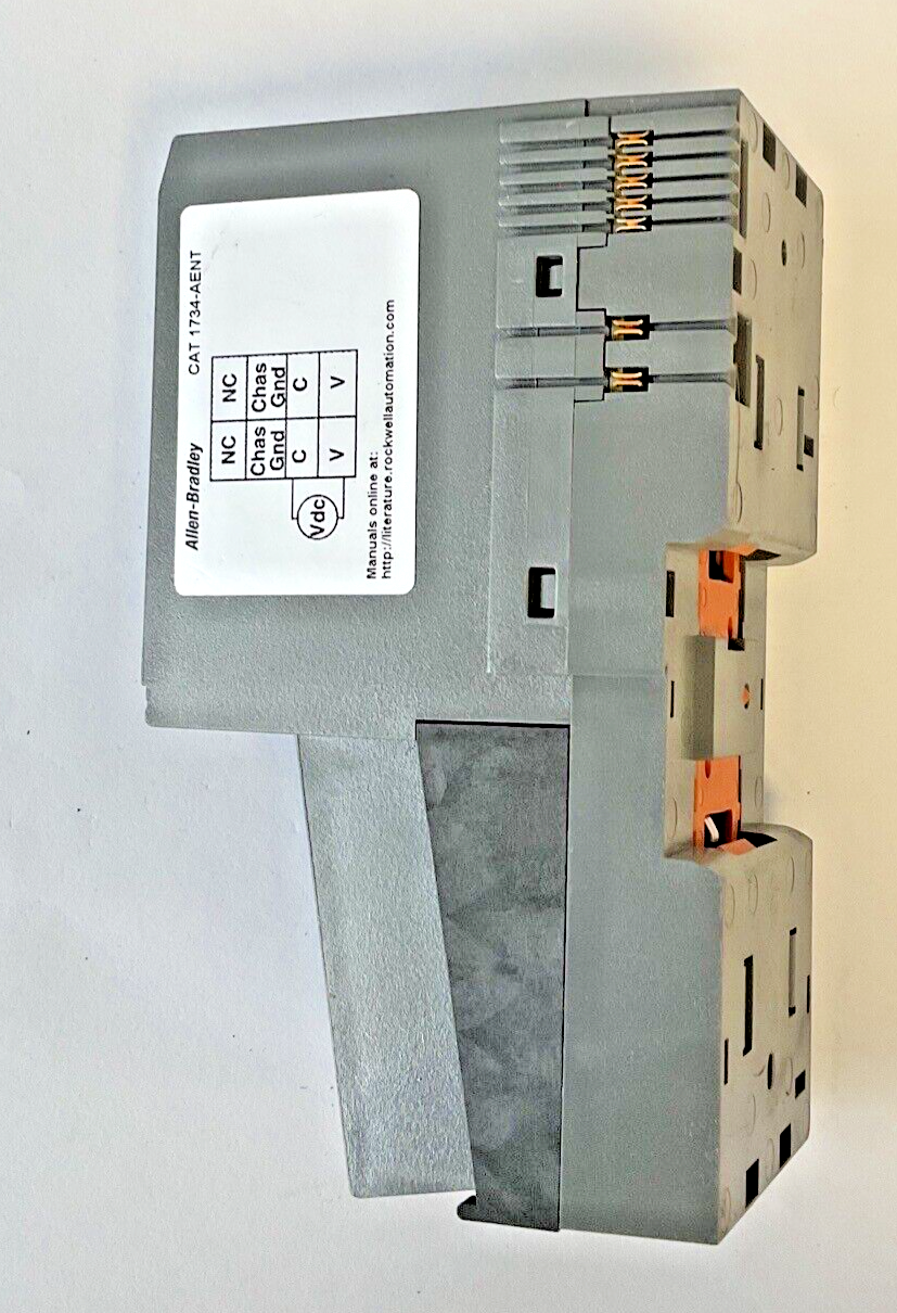 ALLEN BRADLEY 1734-AENT ETHERNET ADAPTER SER.B FW5.012 24VDC