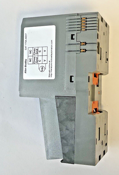 ALLEN BRADLEY 1734-AENT ETHERNET ADAPTER SER.B FW5.012 24VDC