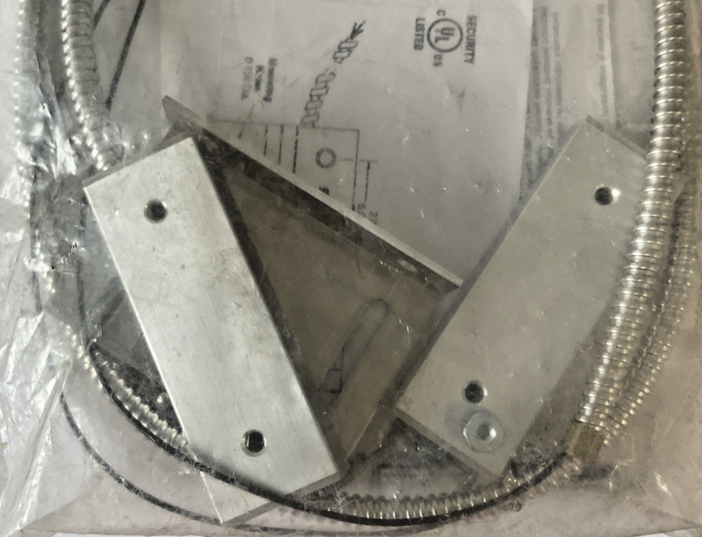 SENTROL 2505A-L MOUNT SWITCH AND MAGNET 2500 SERIES