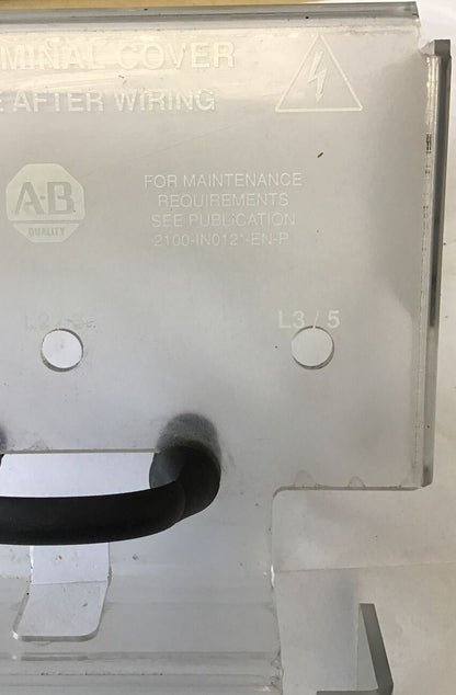 ALLEN BRADLEY 1495-N81 LINE TERMINAL COVER