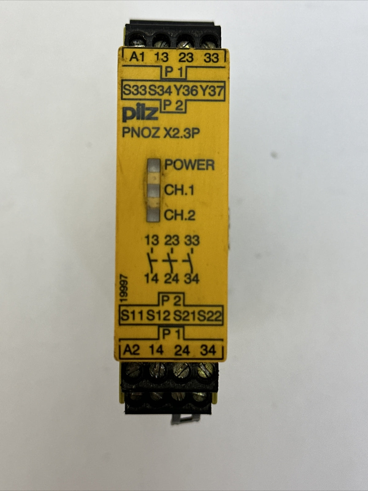 PNOZ X2.3P 24VACDC 3n/o SAFETY RELAY 24V