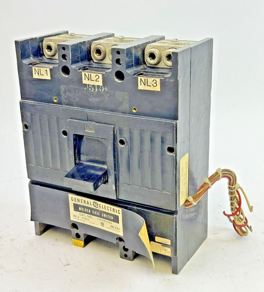 GE - TJJ436400 - MOLDED CASE SWITCH W/ AUXILIARY SWITCH - 3 POLE/600VAC/400A