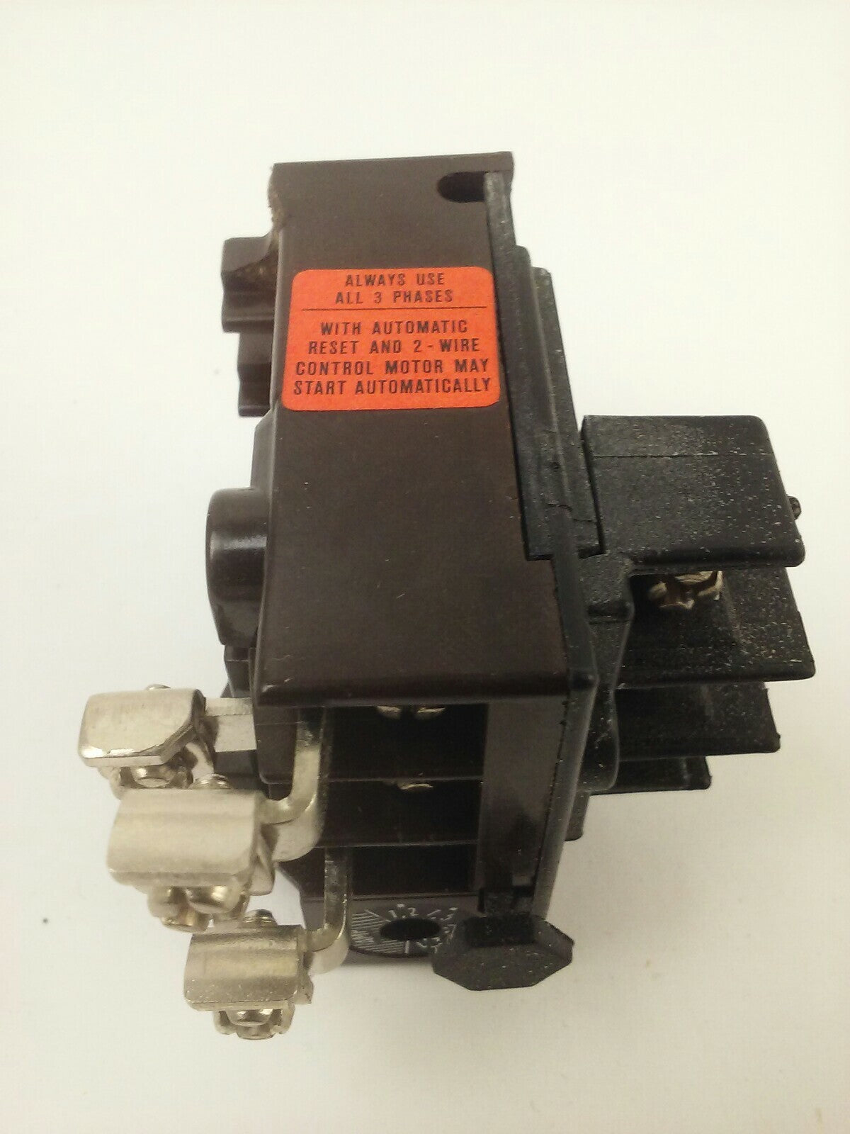 KLOCKNER MOELLER Z0-2,1/K-NA OVERLOAD RELAY 600V 6A 3PH 2WIRE Z021KNA