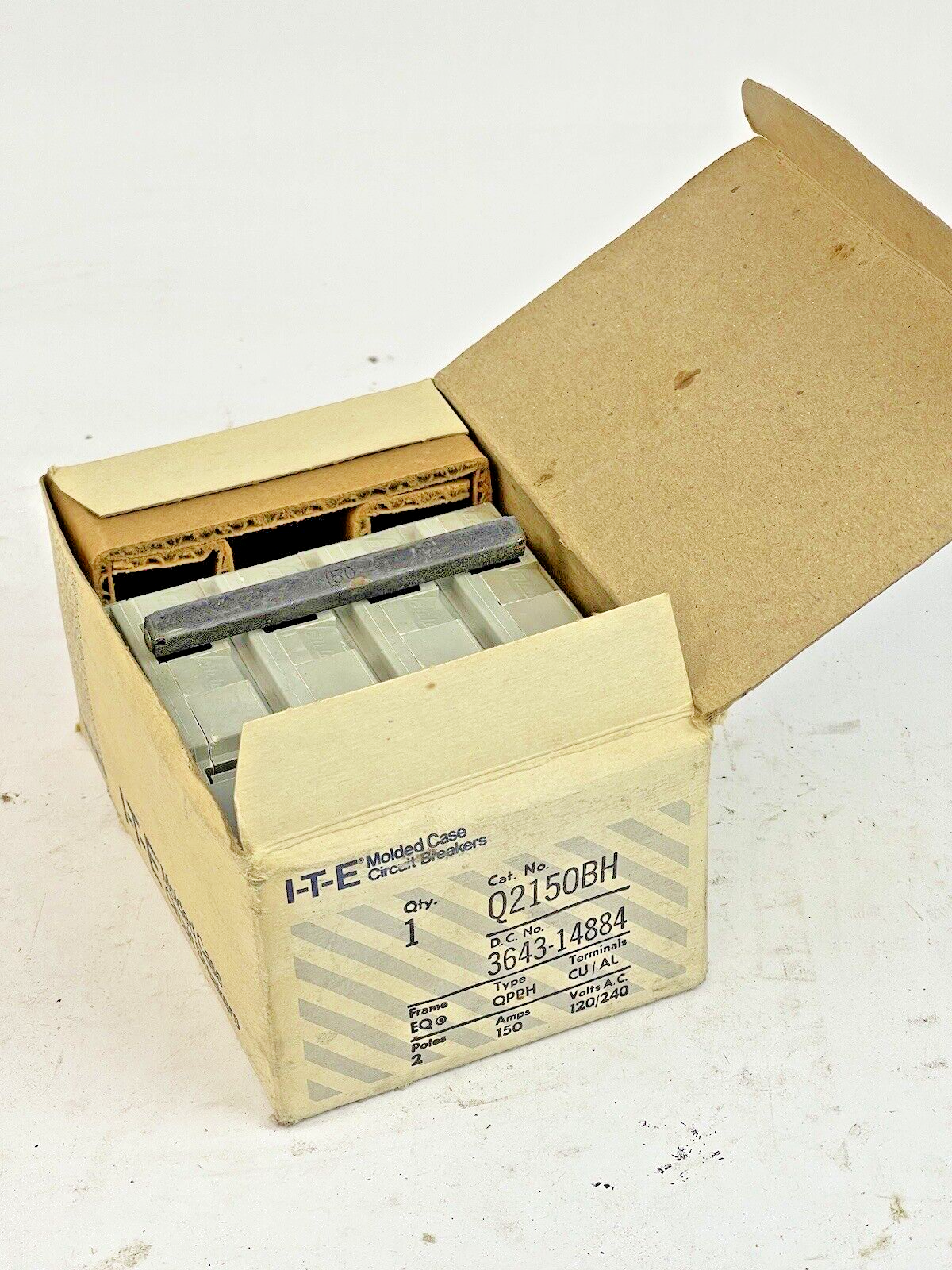 ITE / SIEMENS - Q2150BH - 1 EQ, 2 POLE, 150 A, 120/240 VAC CIRCUIT BREAKER