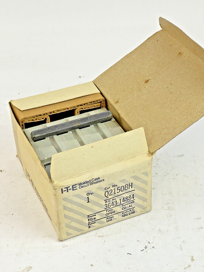 ITE / SIEMENS - Q2150BH - 1 EQ, 2 POLE, 150 A, 120/240 VAC CIRCUIT BREAKER