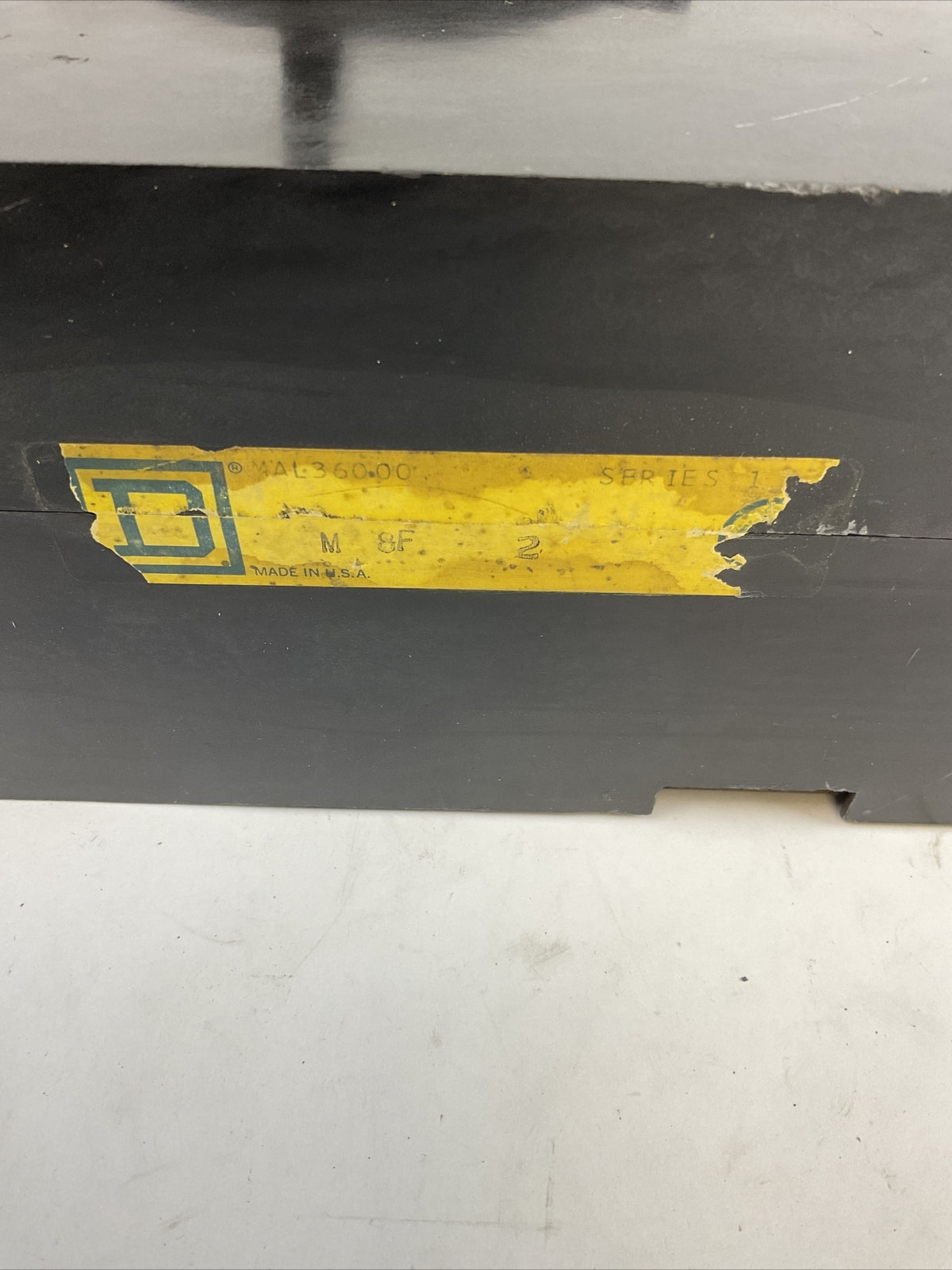 SQUARE D MAL36000 CIRCUIT BREAKER WITHOUT TRIP