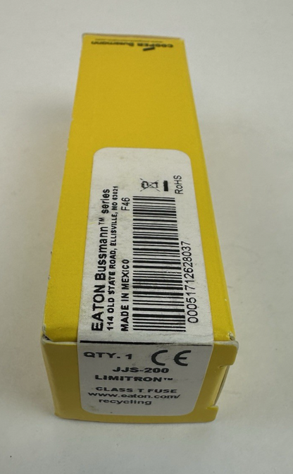 Bussmann JJS-200 JJS200 200A 600VAC JJS Limitron TRON Class T FAST ACTING Fuse