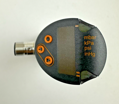 IFM PN7097, PRESSURE SENSOR W/ DISPLAY, PN-001BRER14-QFRKG