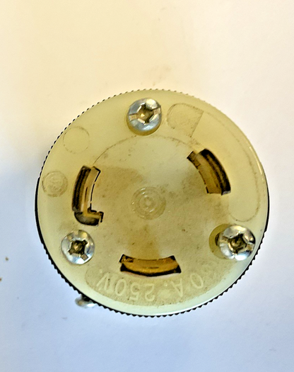 HUBBELL HBL2621 TWIST LOCK PLUG 30A 250V 2POLE 3WIRE***LOTOF2***