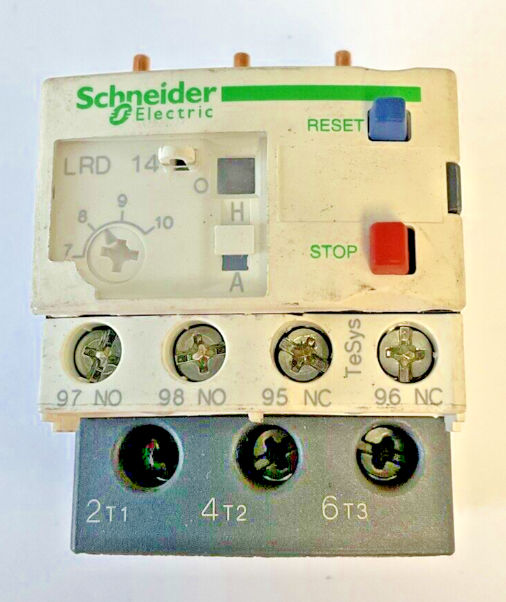 SCHNEIDER ELECTRIC LRD 14 OVERLOAD RELAY 600VAC