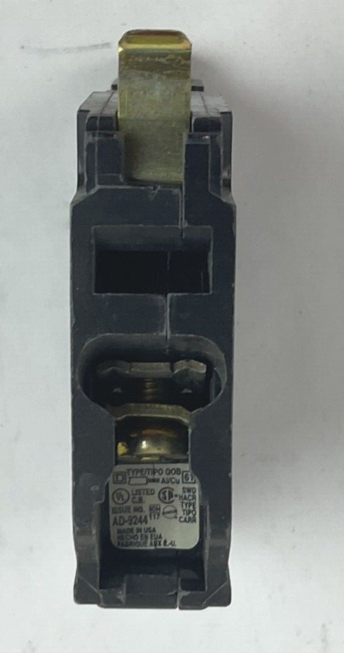 SQUARE D QOB120 CIRCUIT BREAKER 20A 10KA 120/240V ****LOTOF14*****