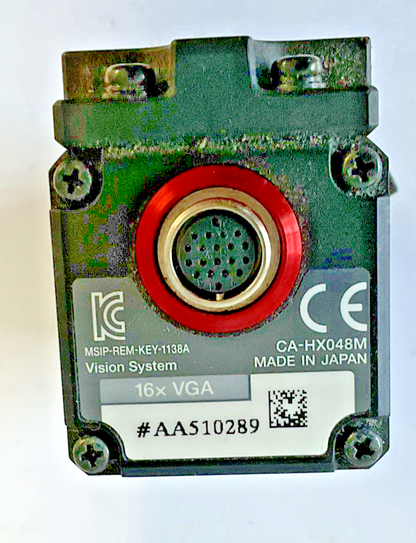 KEYENCE CA-HX048M VISION SYSTEM CAMERA