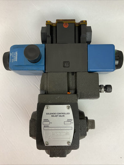 VICKERS CT5-060C-C-M-U-H7-110 SOLENOID CONTROLLED RELIEF VALVE 500-2000PSI