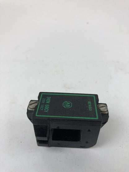 ALLEN BRADLEY 87A83 COIL 240V 60HZ 220V 50HZ