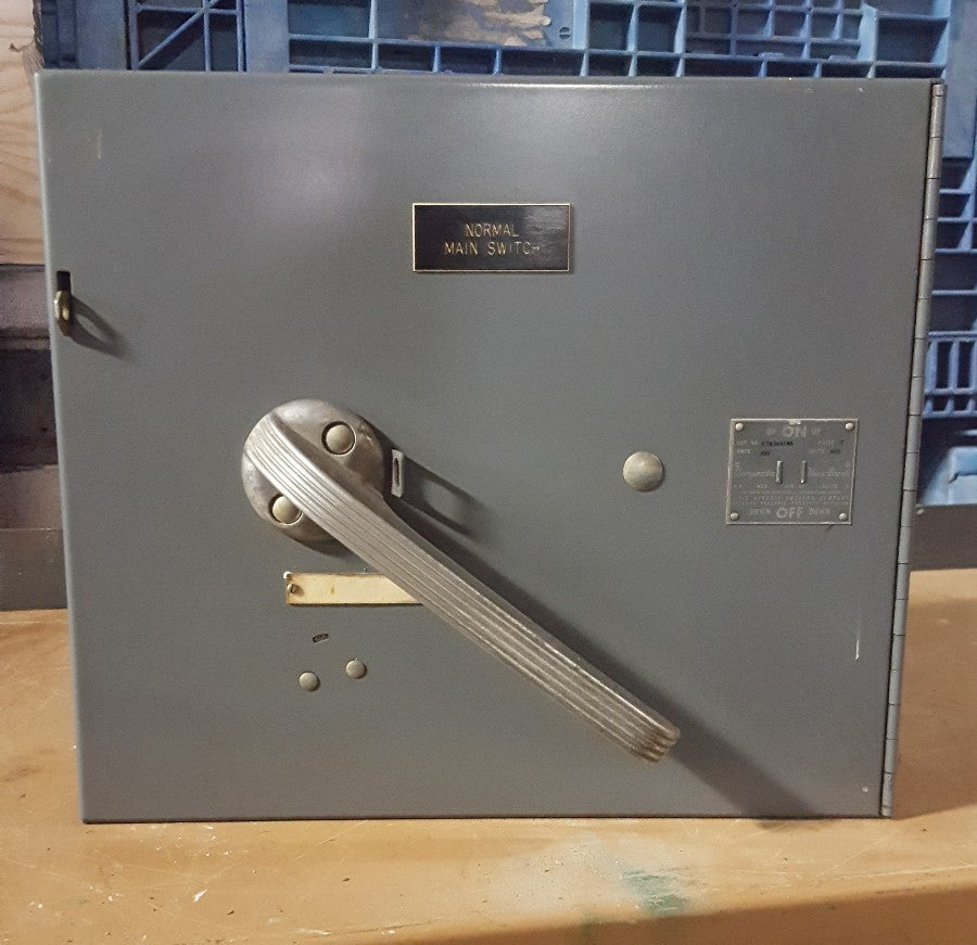 ITE CLAMPMATIC VACU-BREAK V7H3605MS 400 disconnect switch 3 POLE 600V