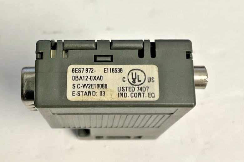 SIEMENS 6ES7 972-0BA12-0XA0 PROFIBUS CONNECTOR ***LOTOF10***