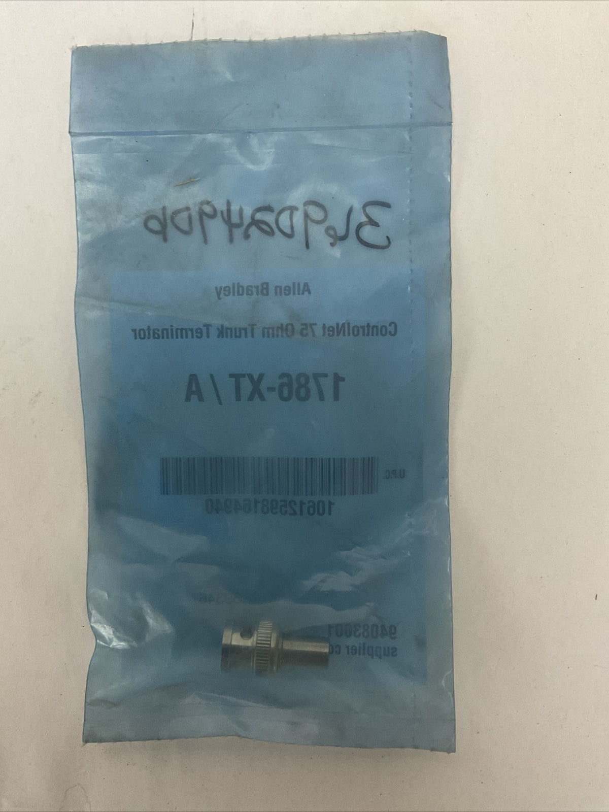ALLEN BRADLEY 1786-XT/A CONTROLNET 75 OHM TRUNK TERMINATOR (LOT OF 3)