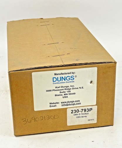 DUNGS - 267022 - DMV-D 703/622 - Dual Modular Valve POC - 230-793P - 120 VAC