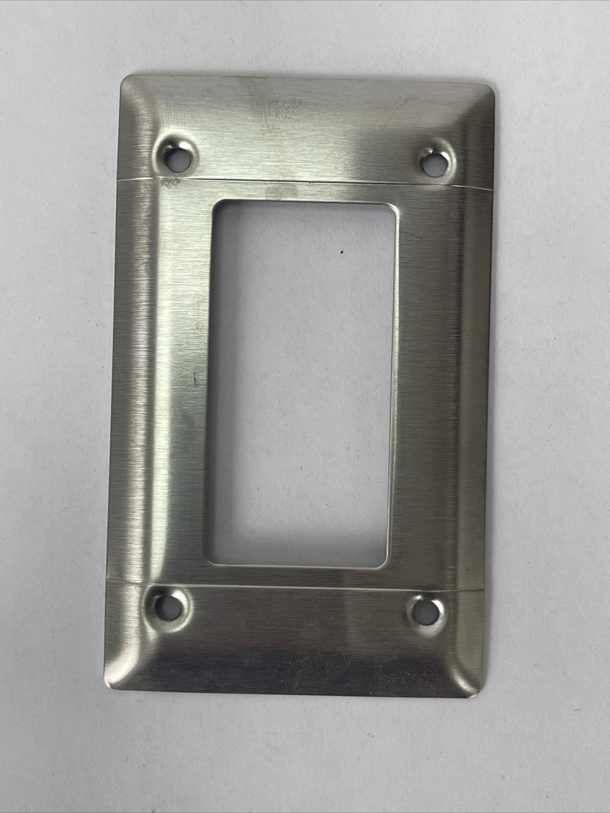PASS & SEYMOUR 4517 METAL WALL PLATE DUSTPROOF COVER RECTANGULAR FOR FS BOX