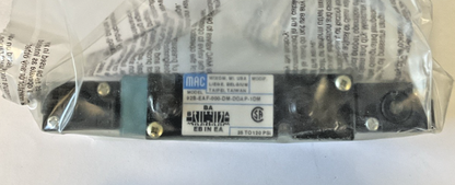 MAC VALVES 928-EAF-000-DM-DDAP PNEUMATIC SOLENOID VALVE 35-120PSI