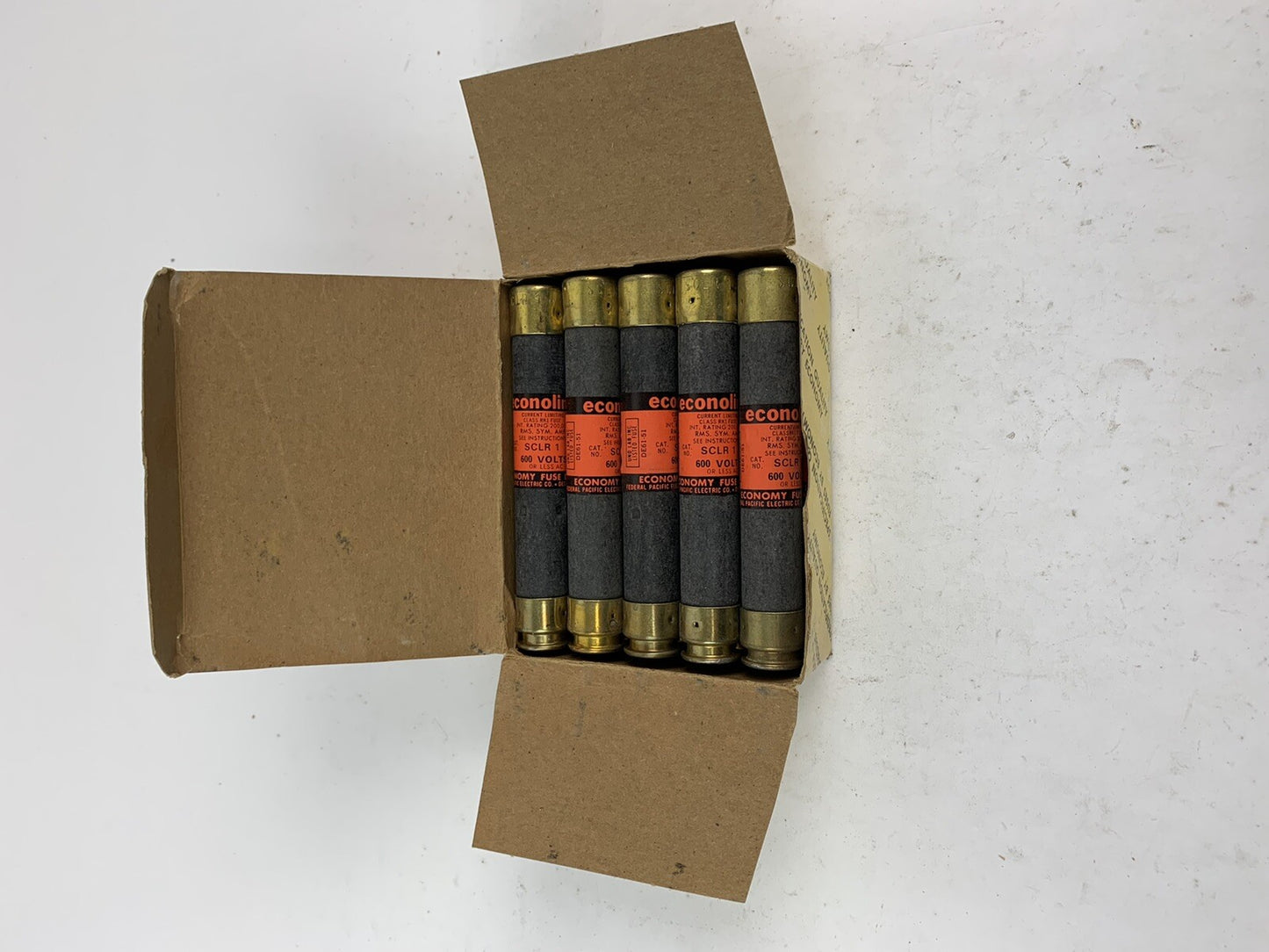 Federal Pacific Econolim SCLR 1 1A 600V Fuse "Lot of 10"