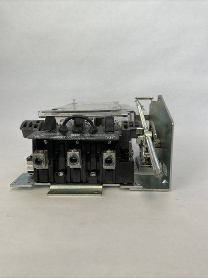 ALLEN BRADLEY 1494V-DSX100 SER D DISCONNECT SWITCH 100A 600VAC 250VDC 1494V-FS